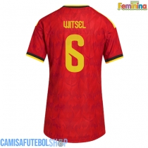 Camisa de time de futebol Bélgica Axel Witsel #6 Replicas 1º Equipamento Feminina Mundo 2026 Manga Curta